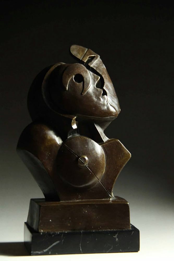 ドミニカ共和国　キュビズム木彫りオブジェ ドミニカ共和国 キュビズム木彫りオブジェ